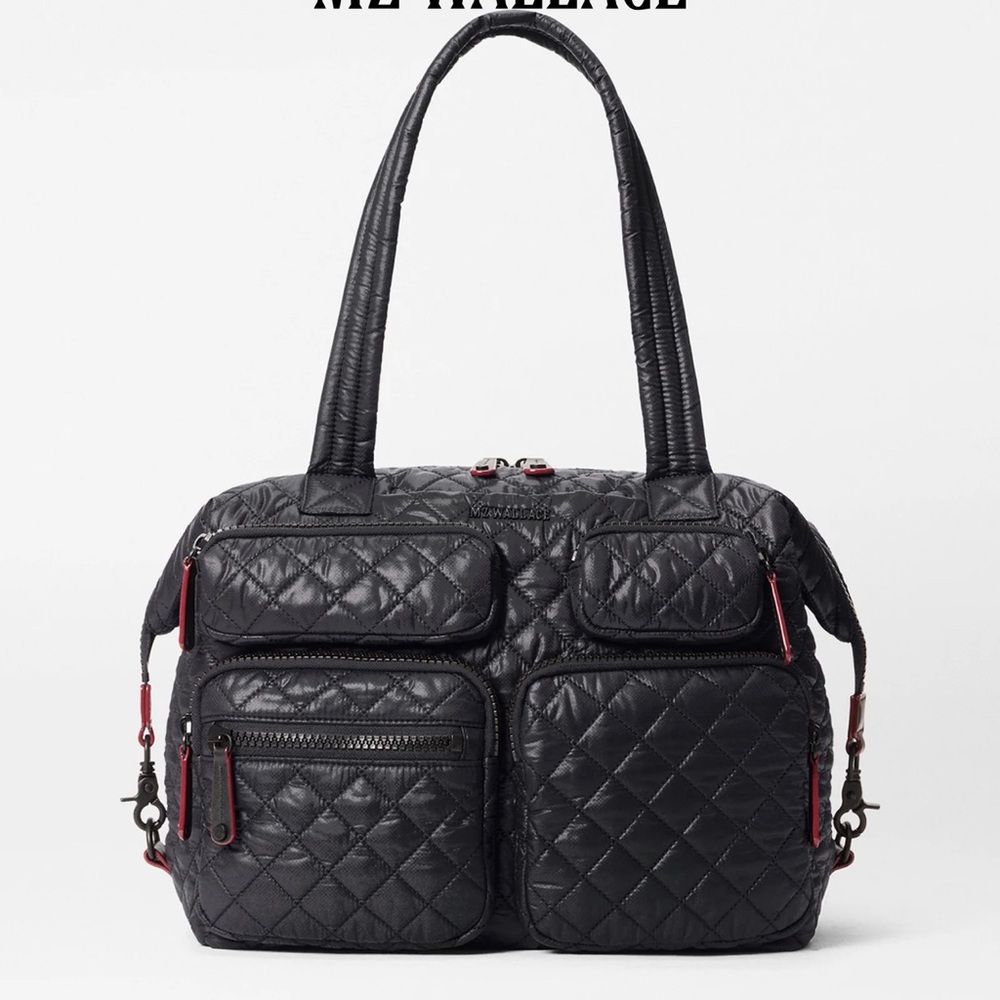 MZ Wallace Black Large Sutton Travel